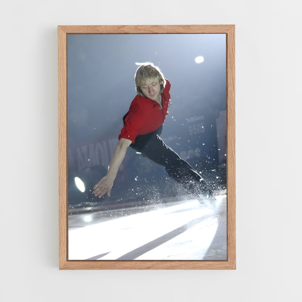 Poster Evgeni de plushenko – affiche Patinage artistique (vue 4)
